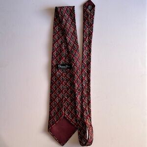 Christian Dior Monsieur Tie Maroon/Green/Black